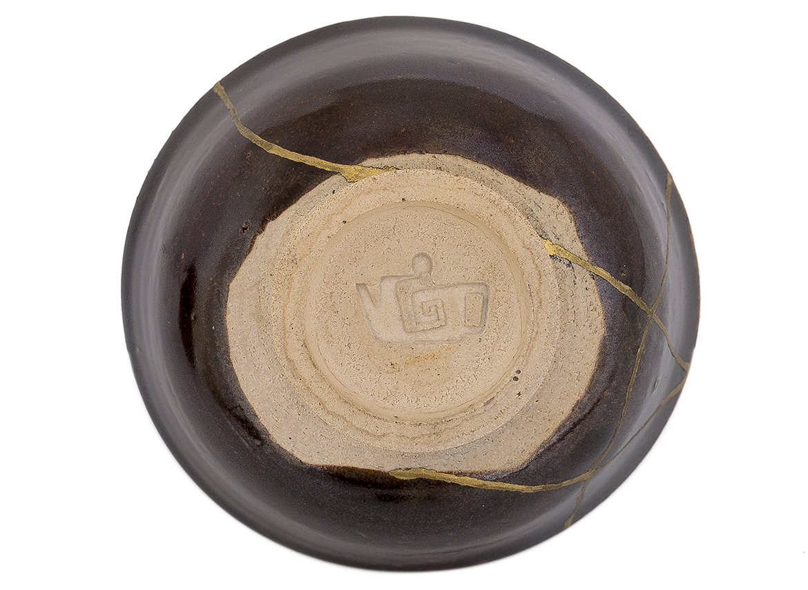 Cup kintsugi handmade Moychay, # 44001, ceramic, 75 ml.
