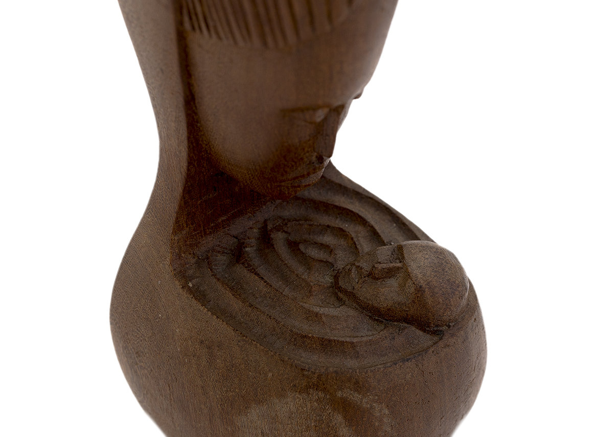 Статуэтка "Мать и дитя", резьба по дереву, Мозамбик, 1960-70 гг # 44043