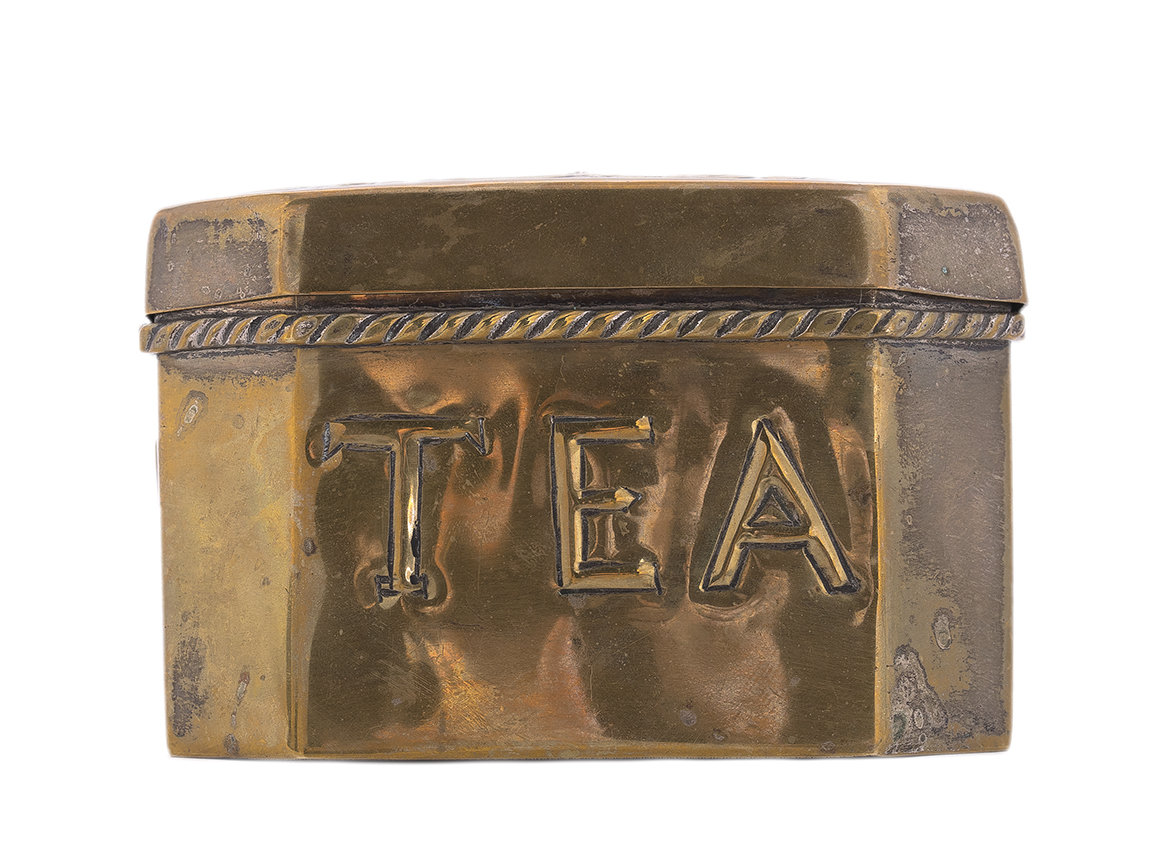 Tea caddy, vintage # 44051, metal