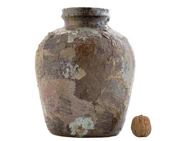 Vase handmade Moychay # 44055, wood firing/ceramic