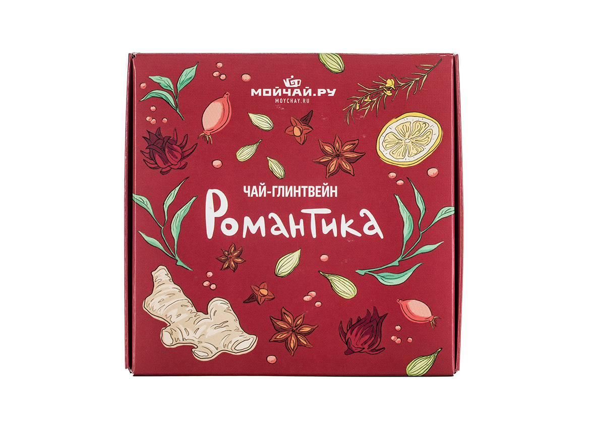 Травяной сбор прессованный Чай-глинтвейн «Романтика» 2.0, 80 г
