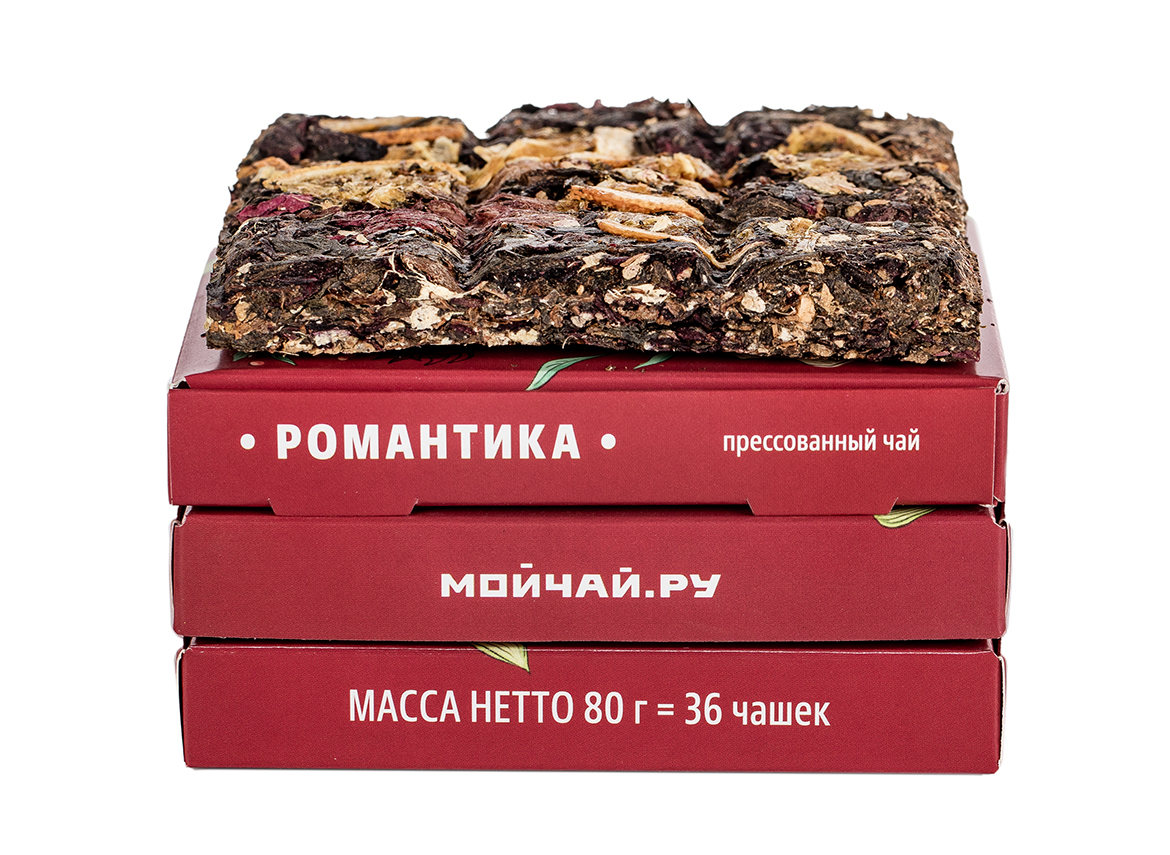 Травяной сбор прессованный Чай-глинтвейн «Романтика» 2.0, 80 г