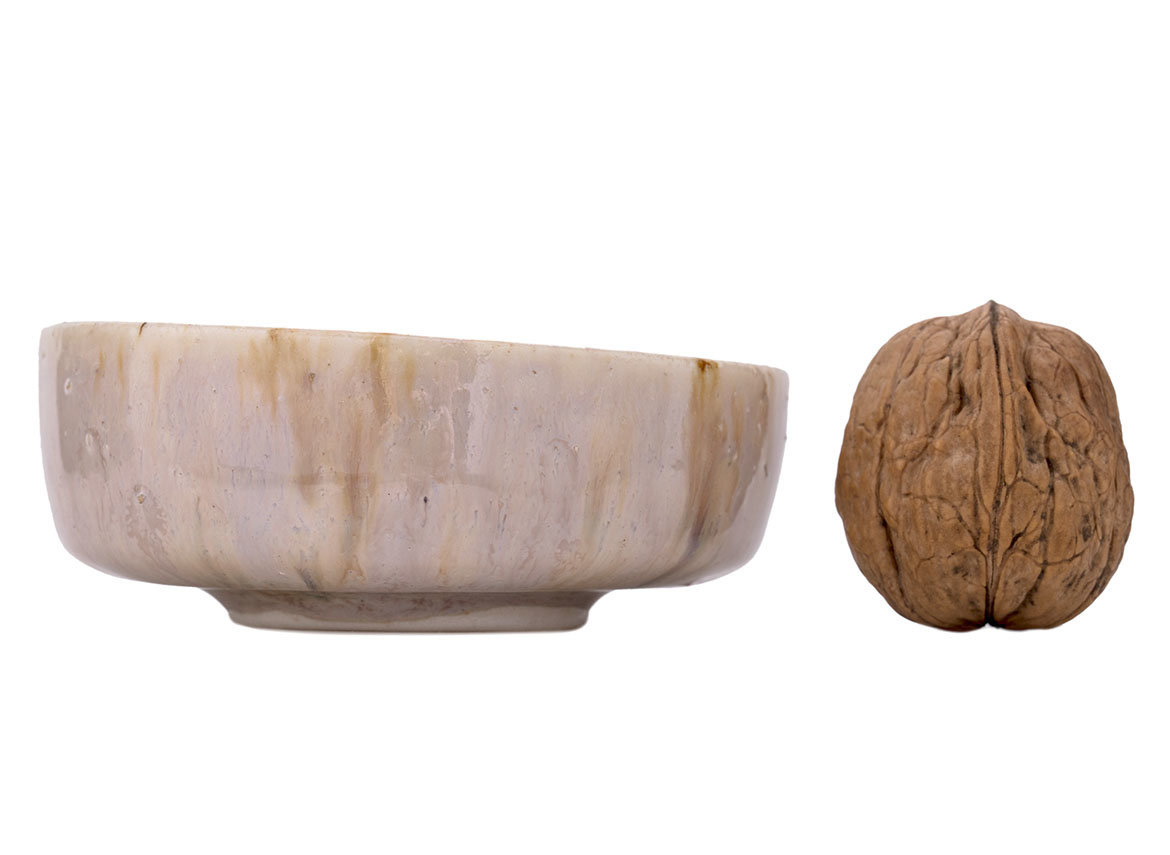 Пиала Мойчай "Мишка" # 44513, керамика/ручная роспись, 74 мл.