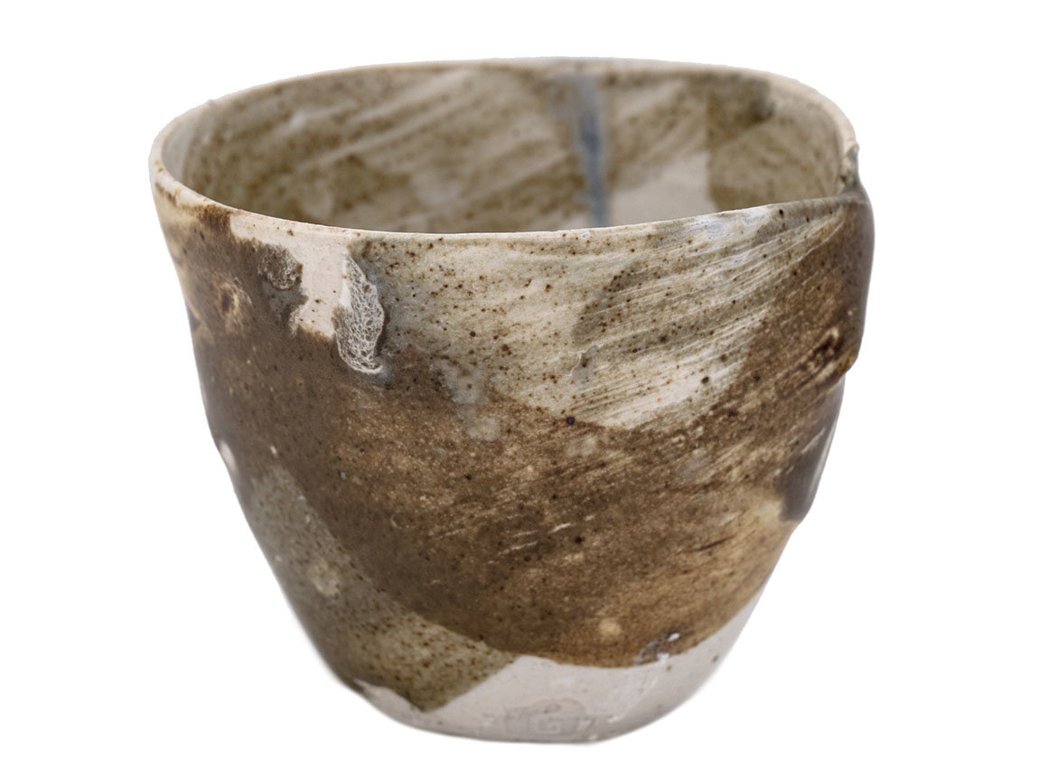 Cup handmade Moychay # 44671, wood firing/ceramic, 108 ml.