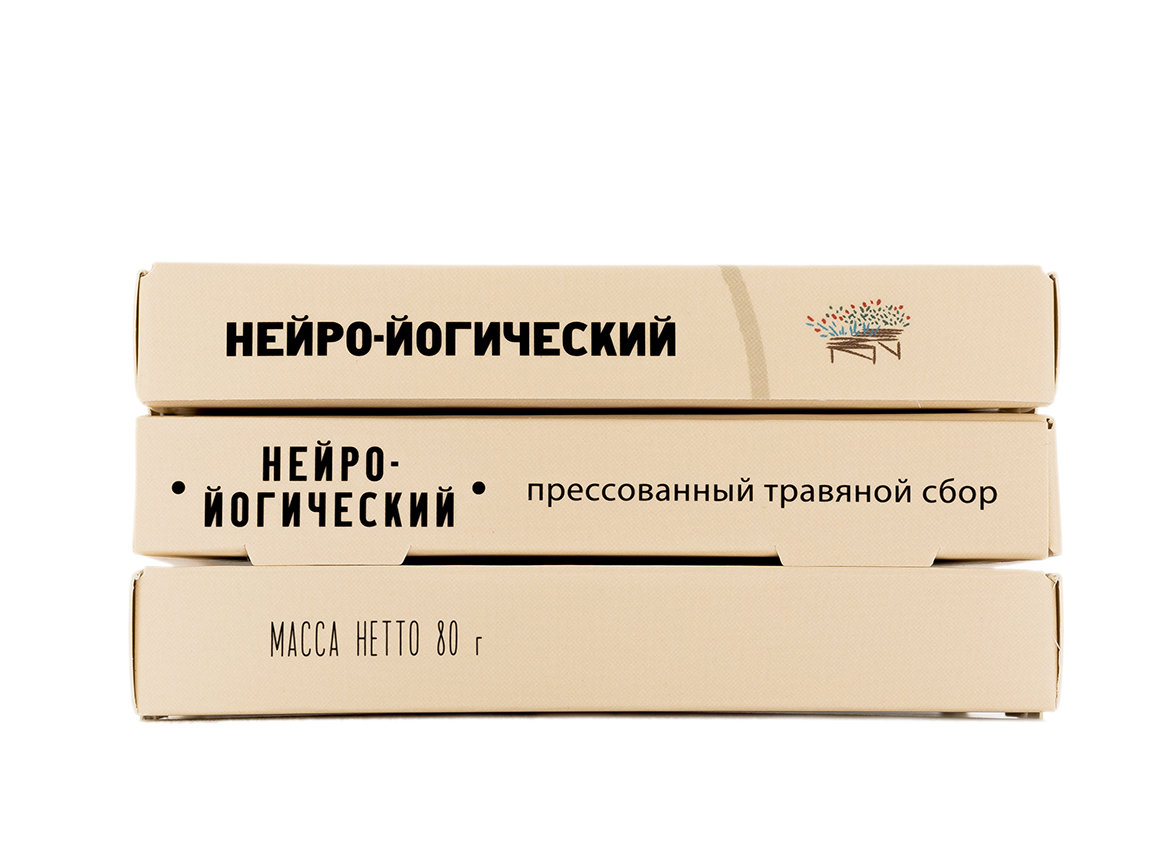 Травяной сбор прессованный "Нейро - Йогический", 80 г