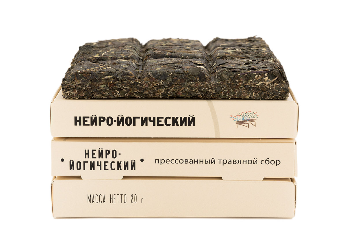 Травяной сбор прессованный "Нейро - Йогический", 80 г