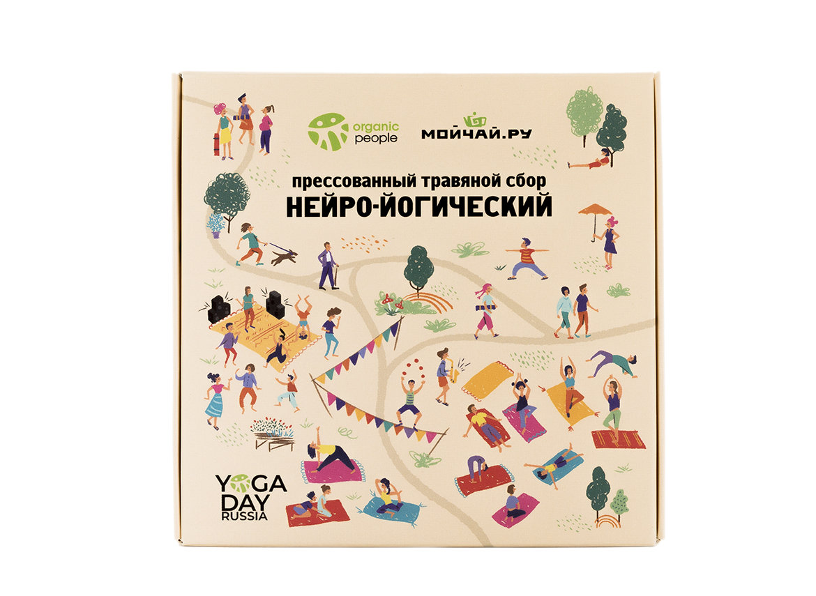 Травяной сбор прессованный "Нейро - Йогический", 80 г