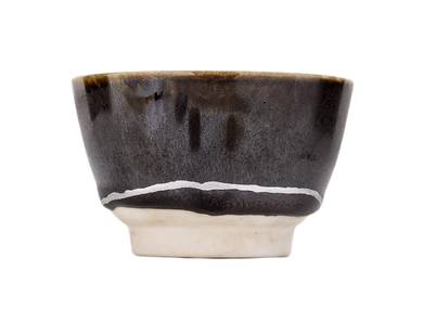 Cup kintsugi handmade Moychay # 44849, ceramic, 80 ml.