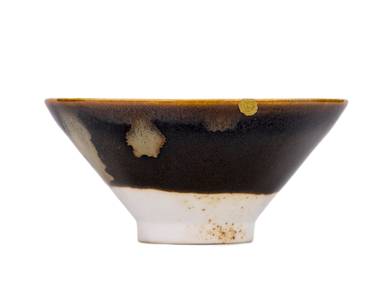 Cup kintsugi handmade Moychay # 44859, ceramic, 35 ml.