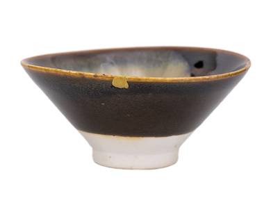 Cup kintsugi handmade Moychay # 44859, ceramic, 35 ml.