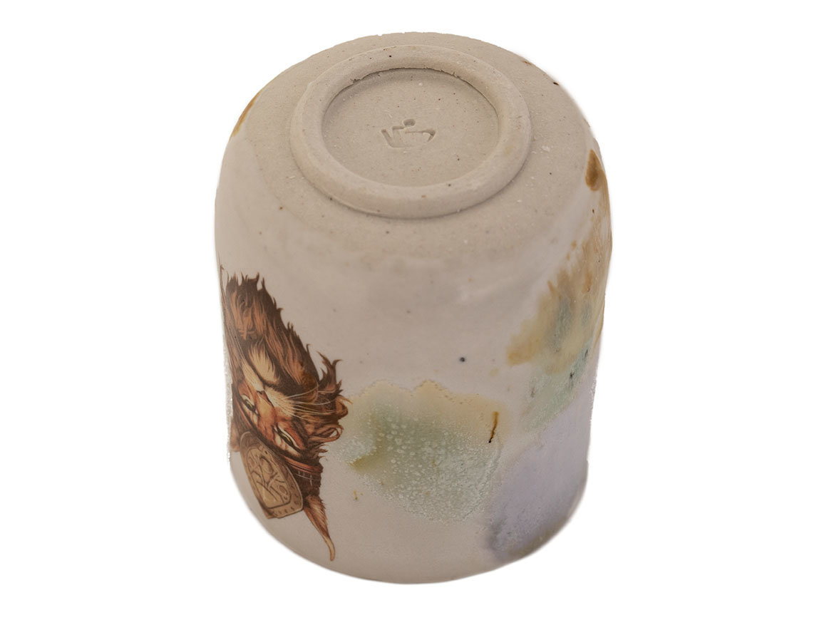 Пиала Мойчай "Кот-викинг" # 45789, фарфор, 175 мл.