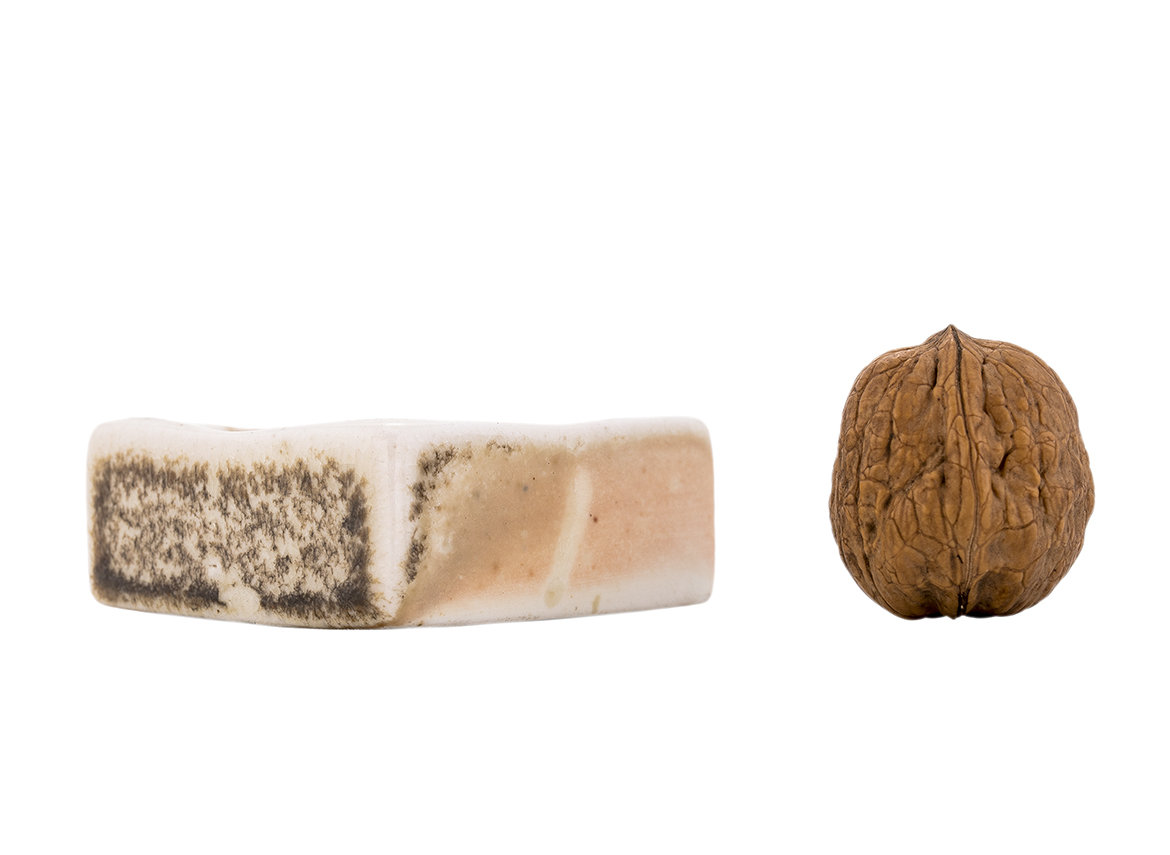 Пиала ручная работа Мойчай # 45940, дровяной обжиг/керамика, 28 мл.