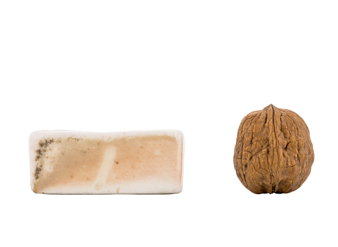 Пиала ручная работа Мойчай # 45940, дровяной обжиг/керамика, 28 мл.