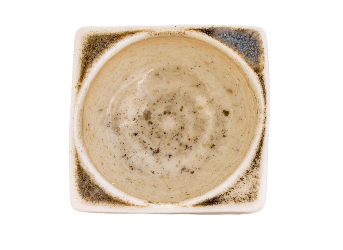 Пиала ручная работа Мойчай # 45940, дровяной обжиг/керамика, 28 мл.