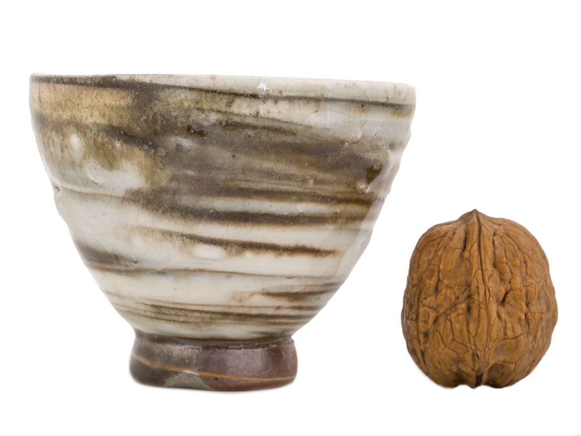 Cup handmade Moychay # 45982, wood firing/ceramic, 93 ml.