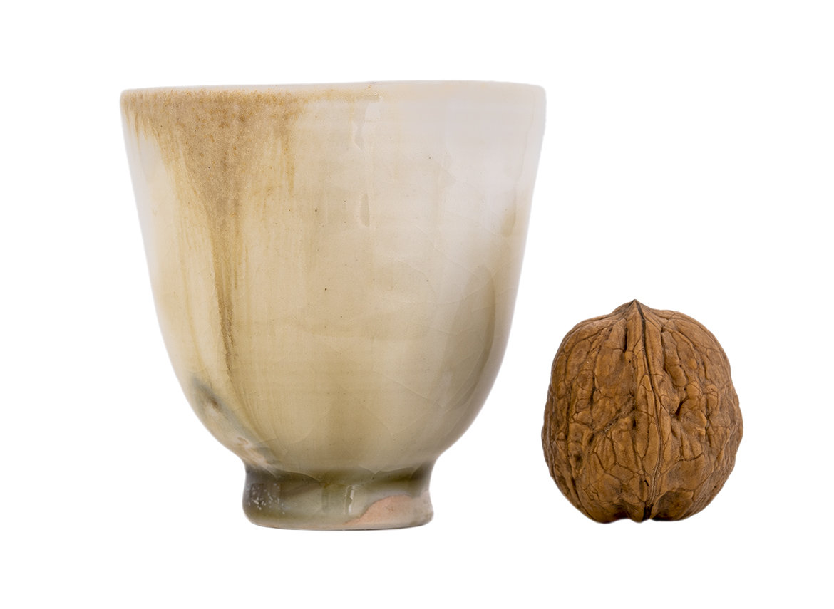 Cup handmade Moychay # 45993, wood firing/ceramic, 97 ml.