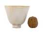 Cup handmade Moychay # 45996, wood firing/ceramic, 95 ml.