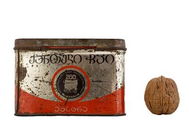 Жестяная баночка, раритет, Тбилисская чаеразвесочная фабрика, ГОСТ 1938-73 # 46179
