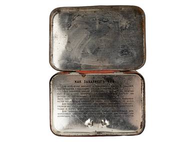 A rare tin can, Tbilisi tea-making factory, Interstate standard 1938-73 # 46179