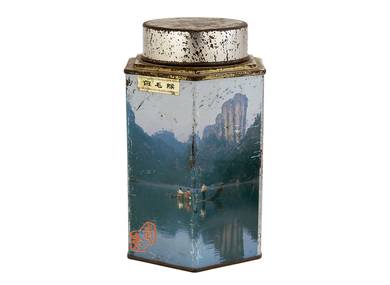 Tin can 'Wu Yi Rock Tea', vintage # 46189