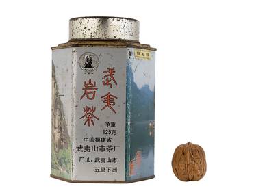 Жестяная баночка "Уишаньский утёсный чай", винтаж # 46189
