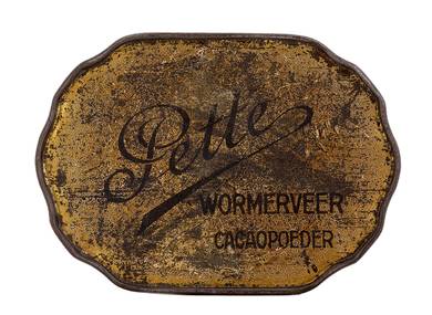 Tin tea can 'Peter Wormerveer' # 46194