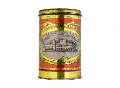 Жестяная баночка чайная "Мурманск город-герой" винтаж # 46205