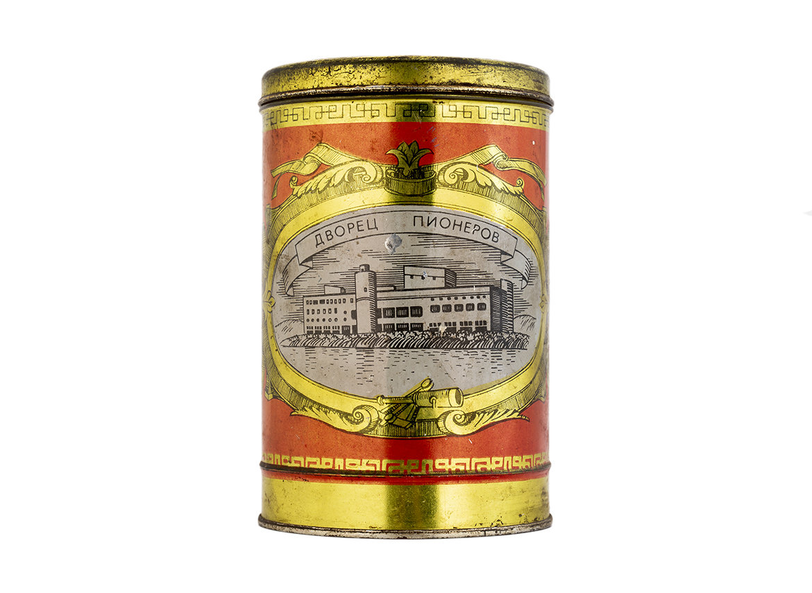 Tin tea can 'Murmansk is a hero city', vintage # 46205