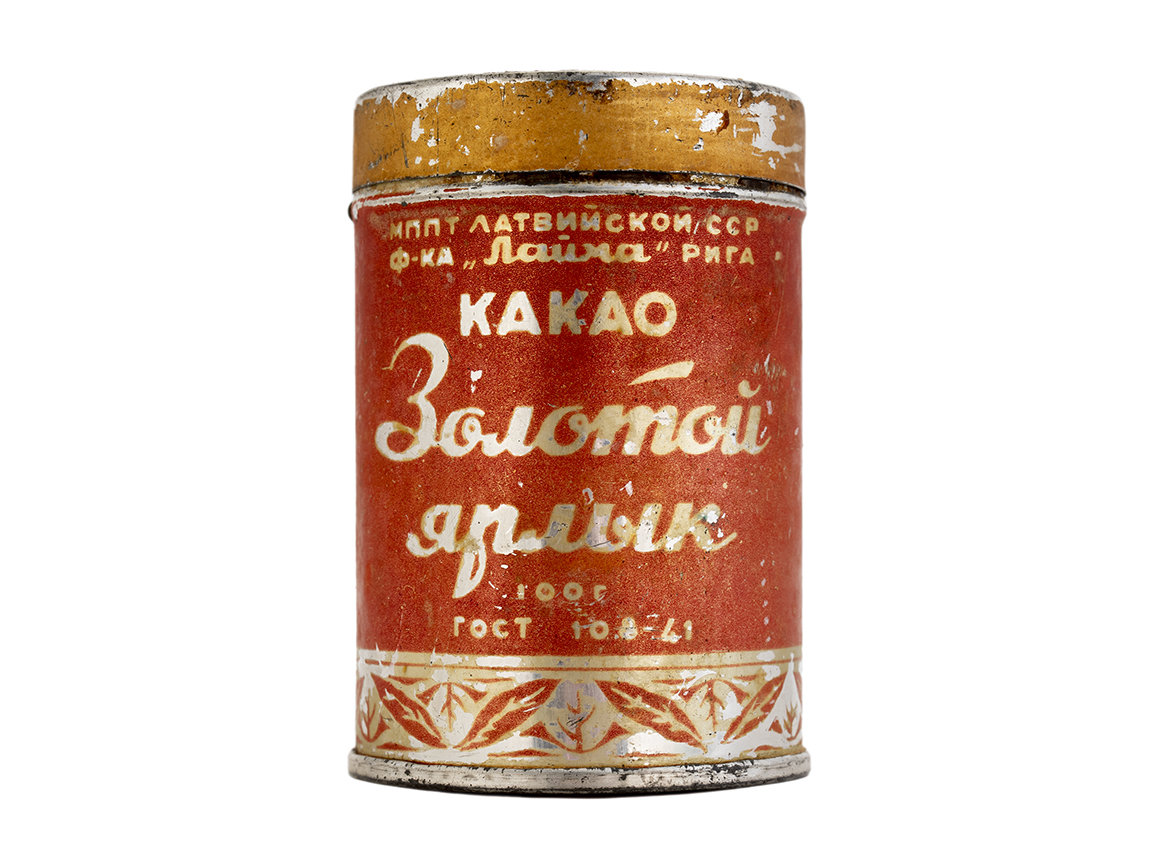 Жестяная баночка, винтаж # 46206