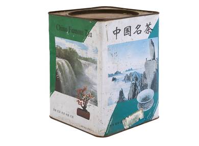 Жестяная баночка чайная винтаж Китай # 46218