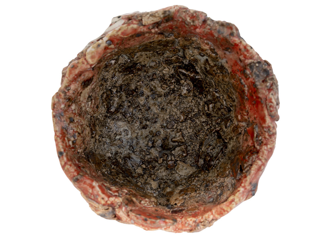 Пиала ручная работа Мойчай # 46230, дровяной обжиг/керамика, 140 мл.