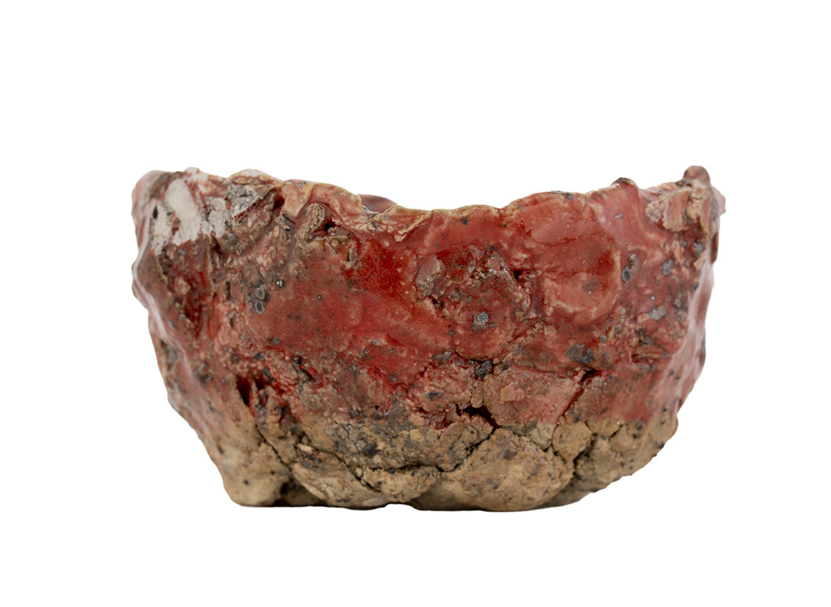 Пиала ручная работа Мойчай # 46230, дровяной обжиг/керамика, 140 мл.