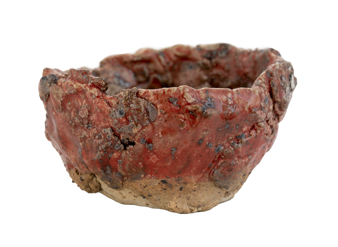 Пиала ручная работа Мойчай # 46230, дровяной обжиг/керамика, 140 мл.