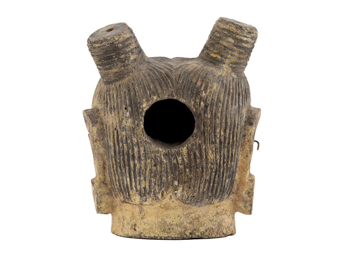 Figurine, Burma, mid-20th century # 46248, wood/gypsum