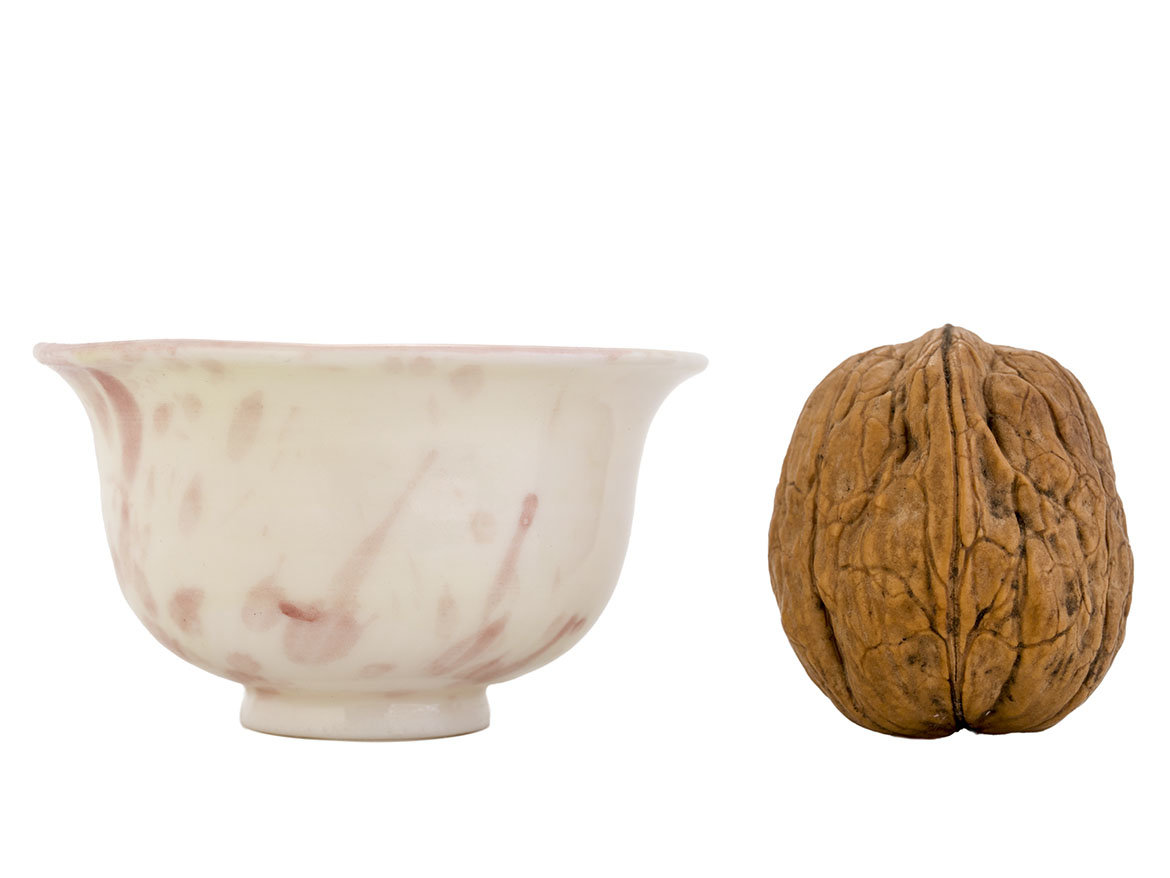 Пиала ручная работа Мойчай # 46441, фарфор, 25 мл.