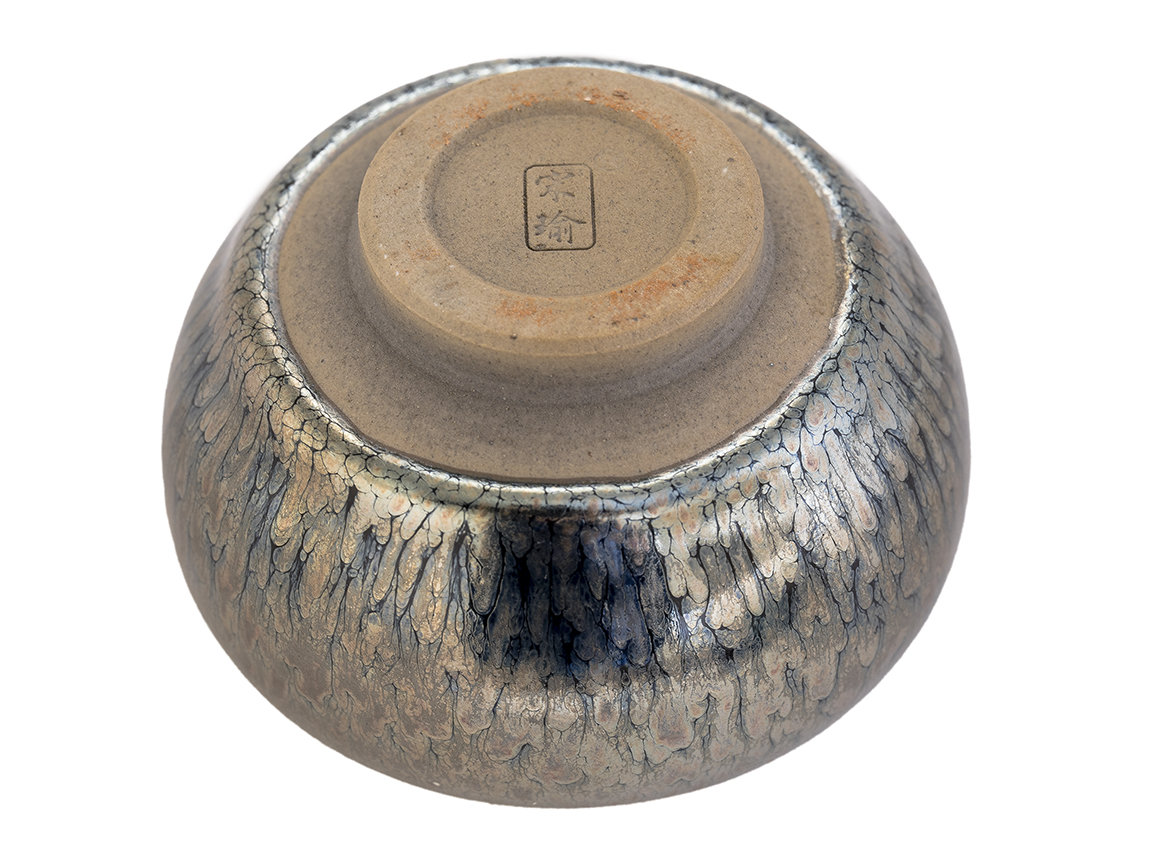 Пиала # 46776, Цзяньчжань, Фуцзянь (Цзяноу), керамика/дровяной обжиг, 90 мл.