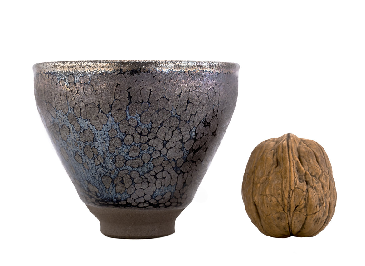 Пиала # 46778, Цзяньчжань, Фуцзянь (Цзяноу), керамика/дровяной обжиг, 60 мл.