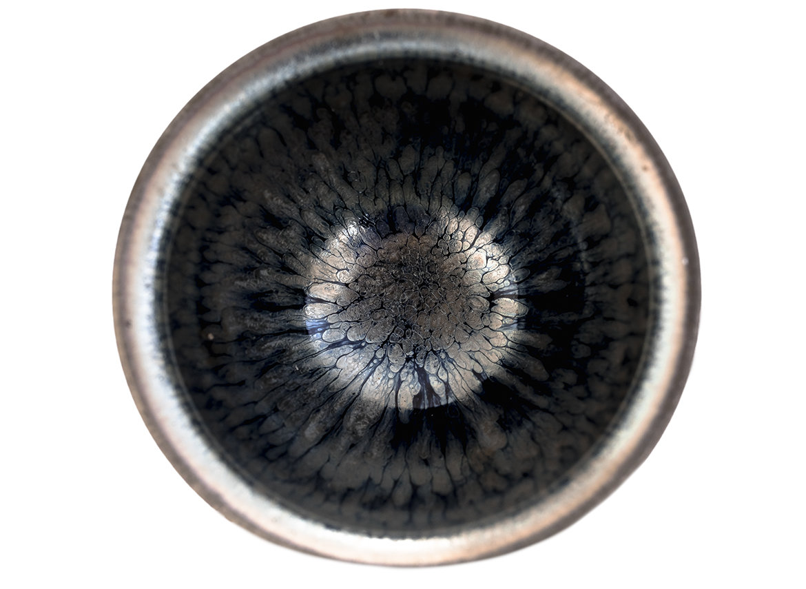 Пиала # 46779, Цзяньчжань, Фуцзянь (Цзяноу), керамика/дровяной обжиг, 60 мл.