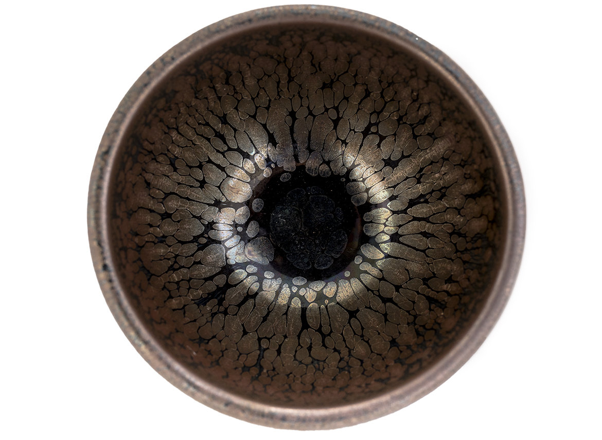 Пиала # 46780, Цзяньчжань, Фуцзянь (Цзяноу), керамика/дровяной обжиг, 100 мл.