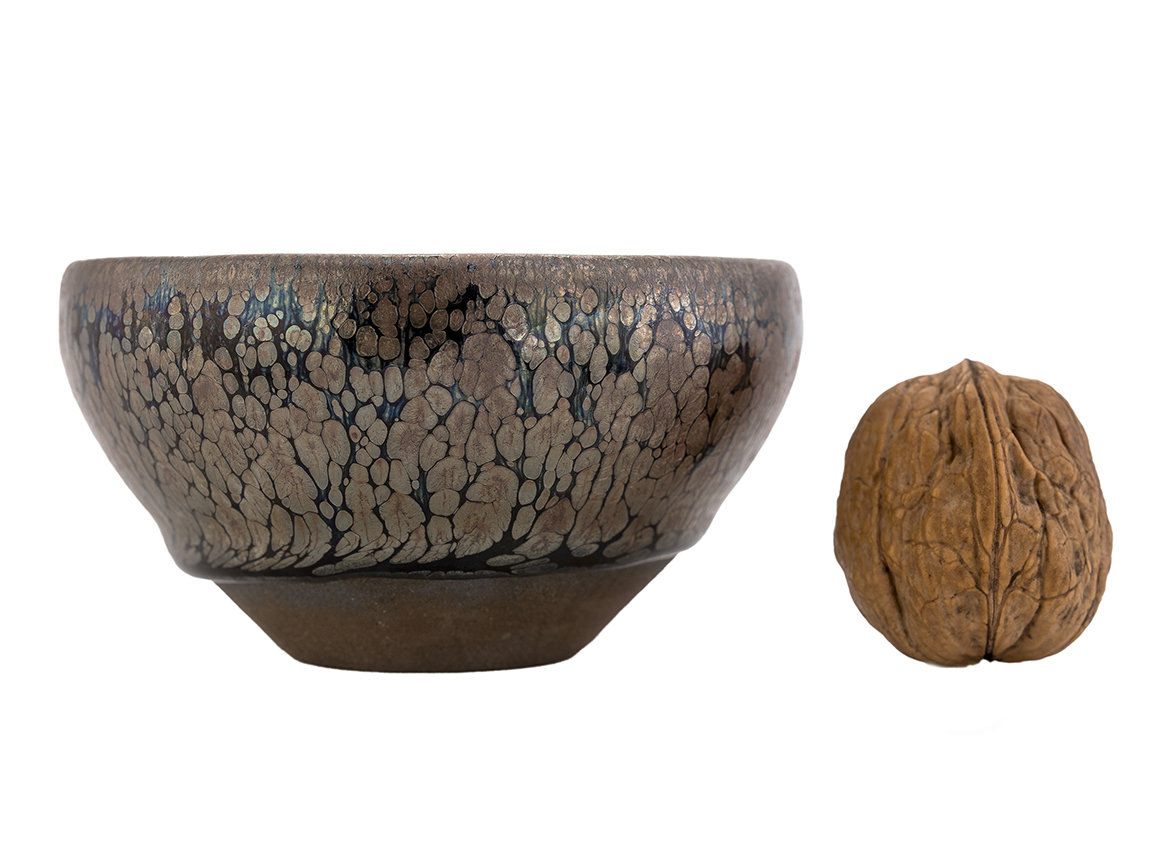 Пиала # 46780, Цзяньчжань, Фуцзянь (Цзяноу), керамика/дровяной обжиг, 100 мл.