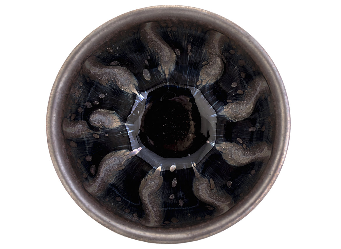 Пиала # 46782, Цзяньчжань, Фуцзянь (Цзяноу), керамика/дровяной обжиг, 90 мл.