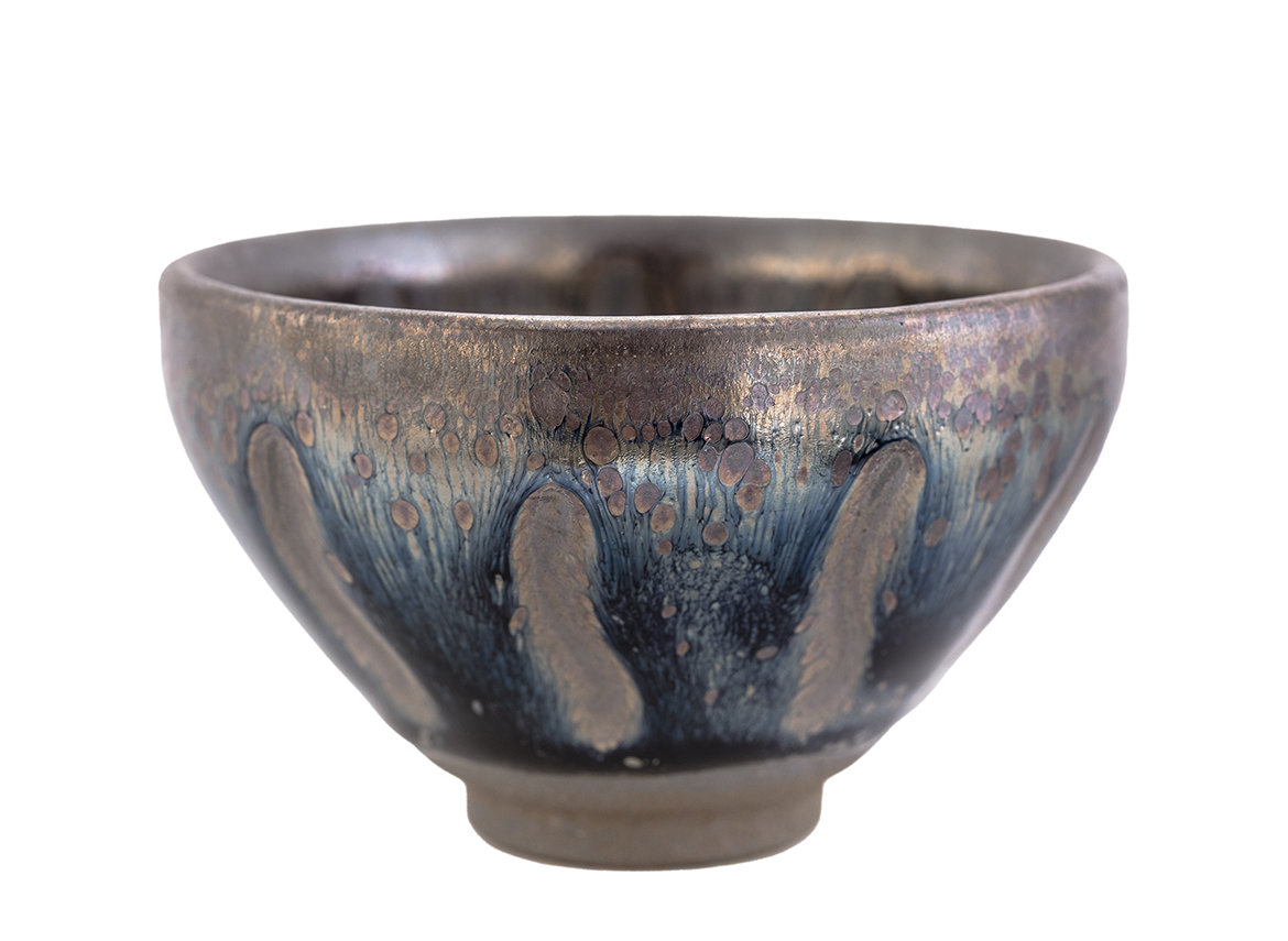 Пиала # 46782, Цзяньчжань, Фуцзянь (Цзяноу), керамика/дровяной обжиг, 90 мл.