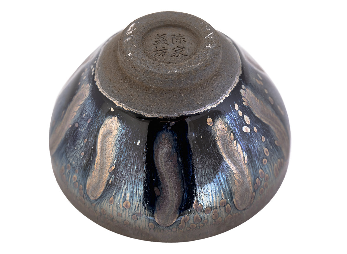 Пиала # 46782, Цзяньчжань, Фуцзянь (Цзяноу), керамика/дровяной обжиг, 90 мл.