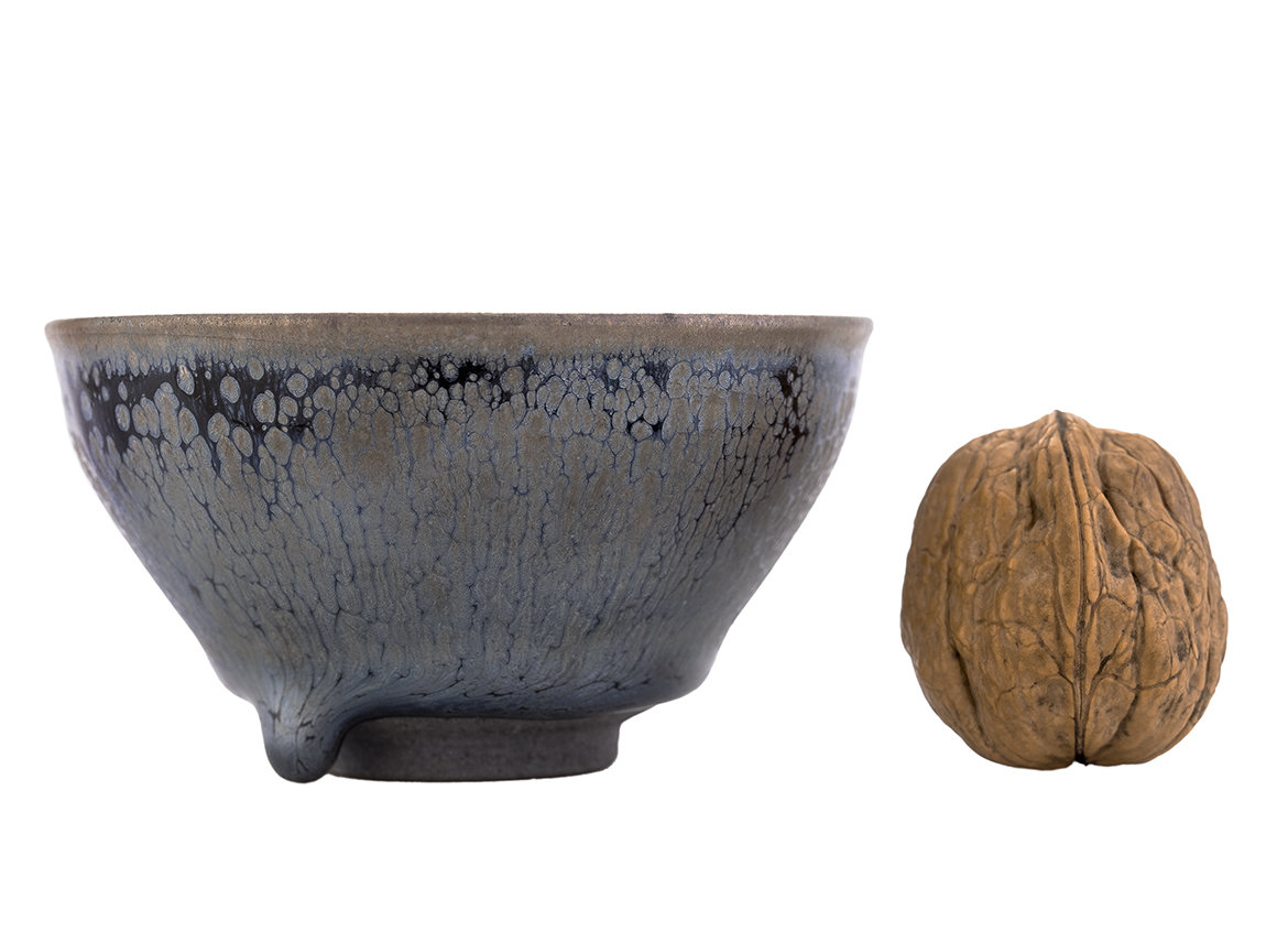 Пиала # 46783, Цзяньчжань, Фуцзянь (Цзяноу), керамика/дровяной обжиг, 85 мл.