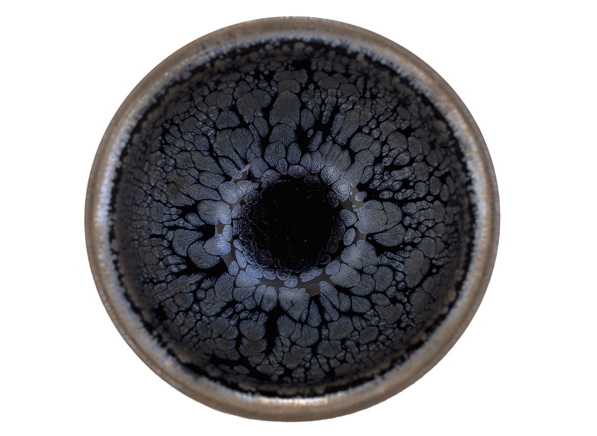 Пиала # 46784, Цзяньчжань, Фуцзянь (Цзяноу), керамика/дровяной обжиг, 90 мл.