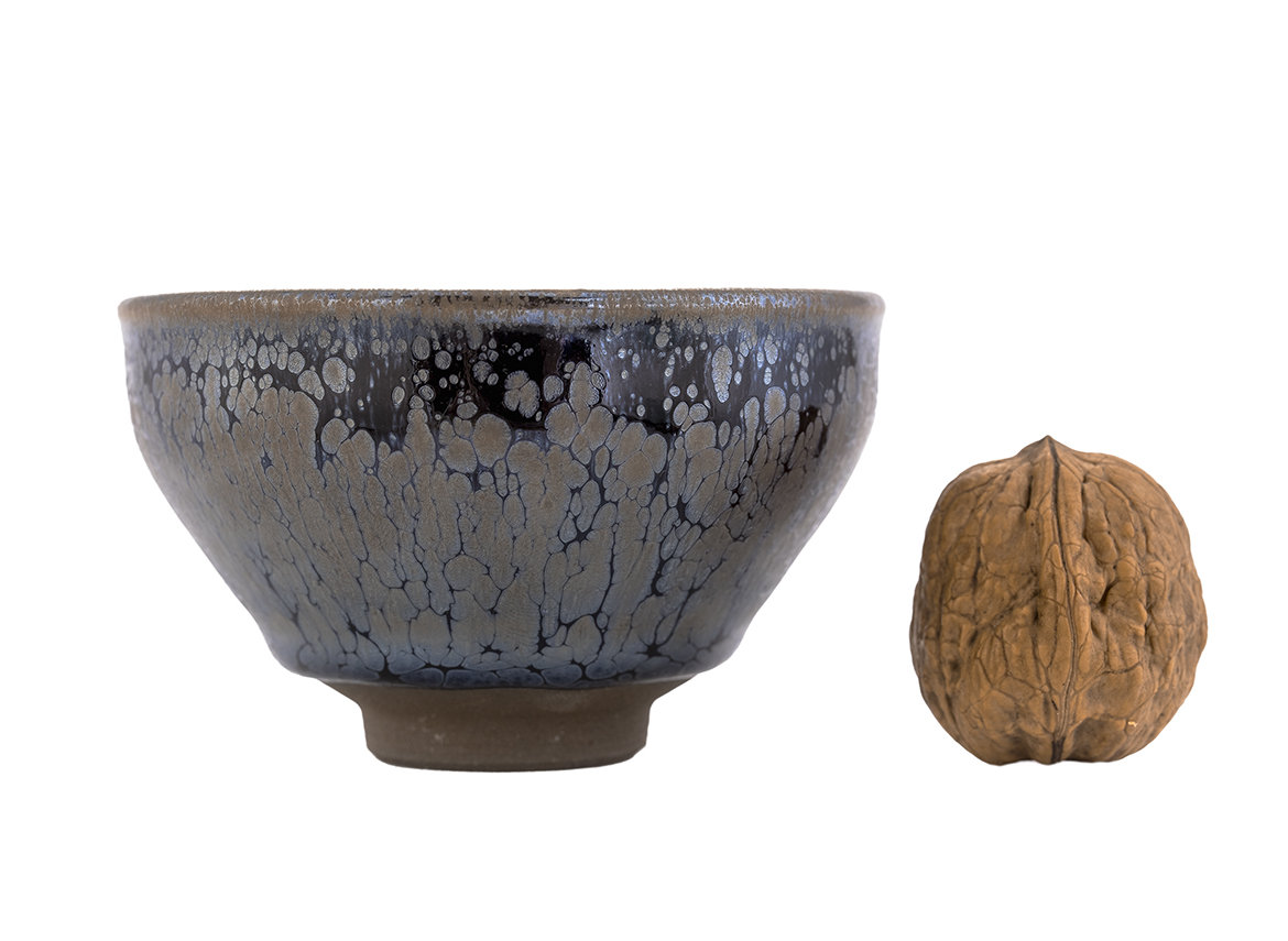 Пиала # 46784, Цзяньчжань, Фуцзянь (Цзяноу), керамика/дровяной обжиг, 90 мл.