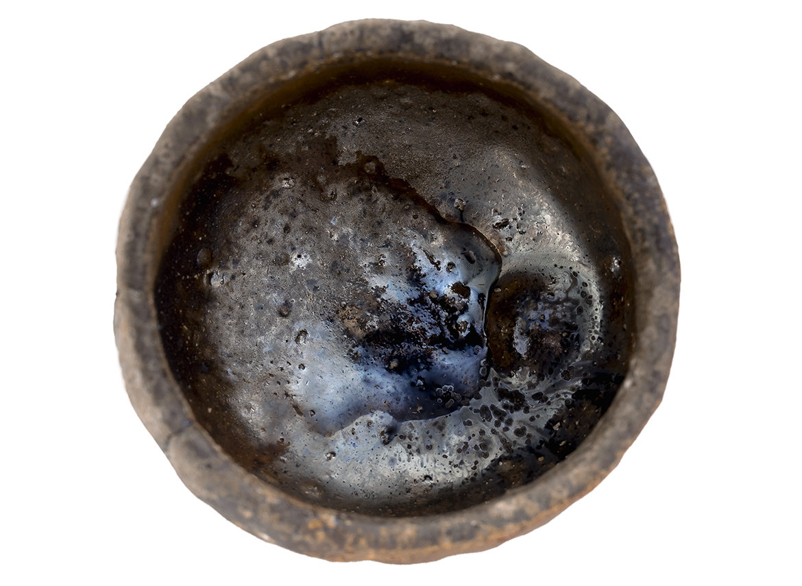 Пиала ручная работа # 46786, керамика/дровяной обжиг, 150 мл.