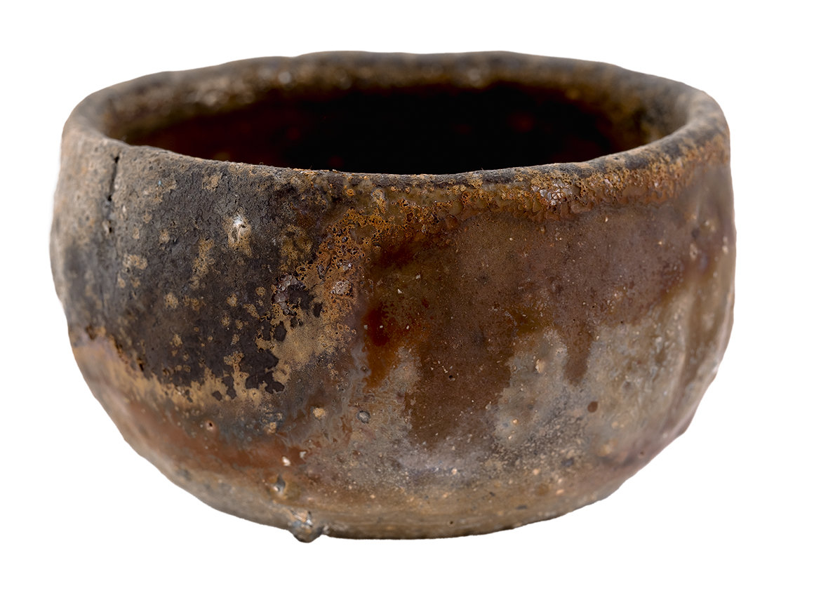 Пиала ручная работа # 46786, керамика/дровяной обжиг, 150 мл.