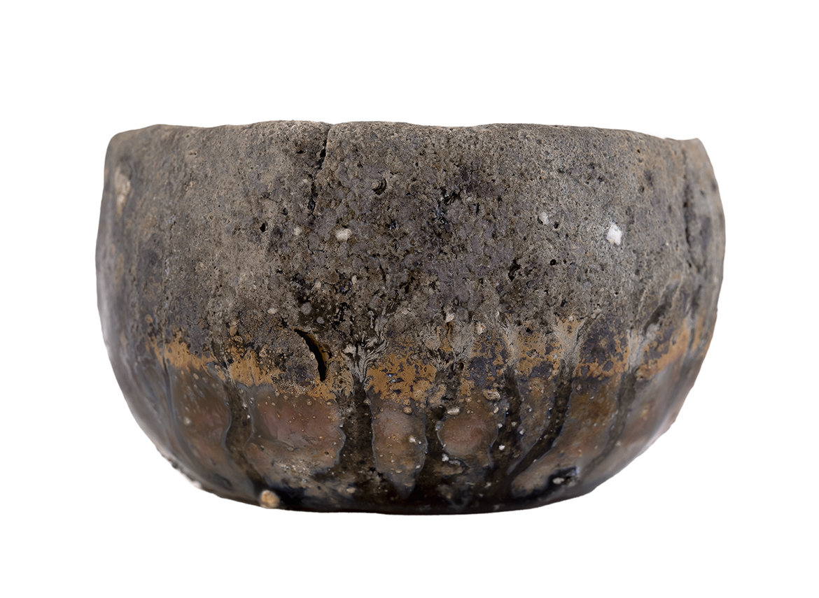 Пиала ручная работа # 46786, керамика/дровяной обжиг, 150 мл.