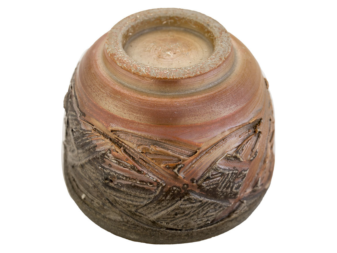 Пиала ручная работа # 46787, керамика/дровяной обжиг, 65 мл.